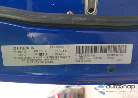 2018 Dodge Charger Sxt Rwd z USA, uszkodzony, nr VIN 2C3CDXBG5JH196586